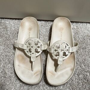 Tory Burch Women's Off-White Sandals